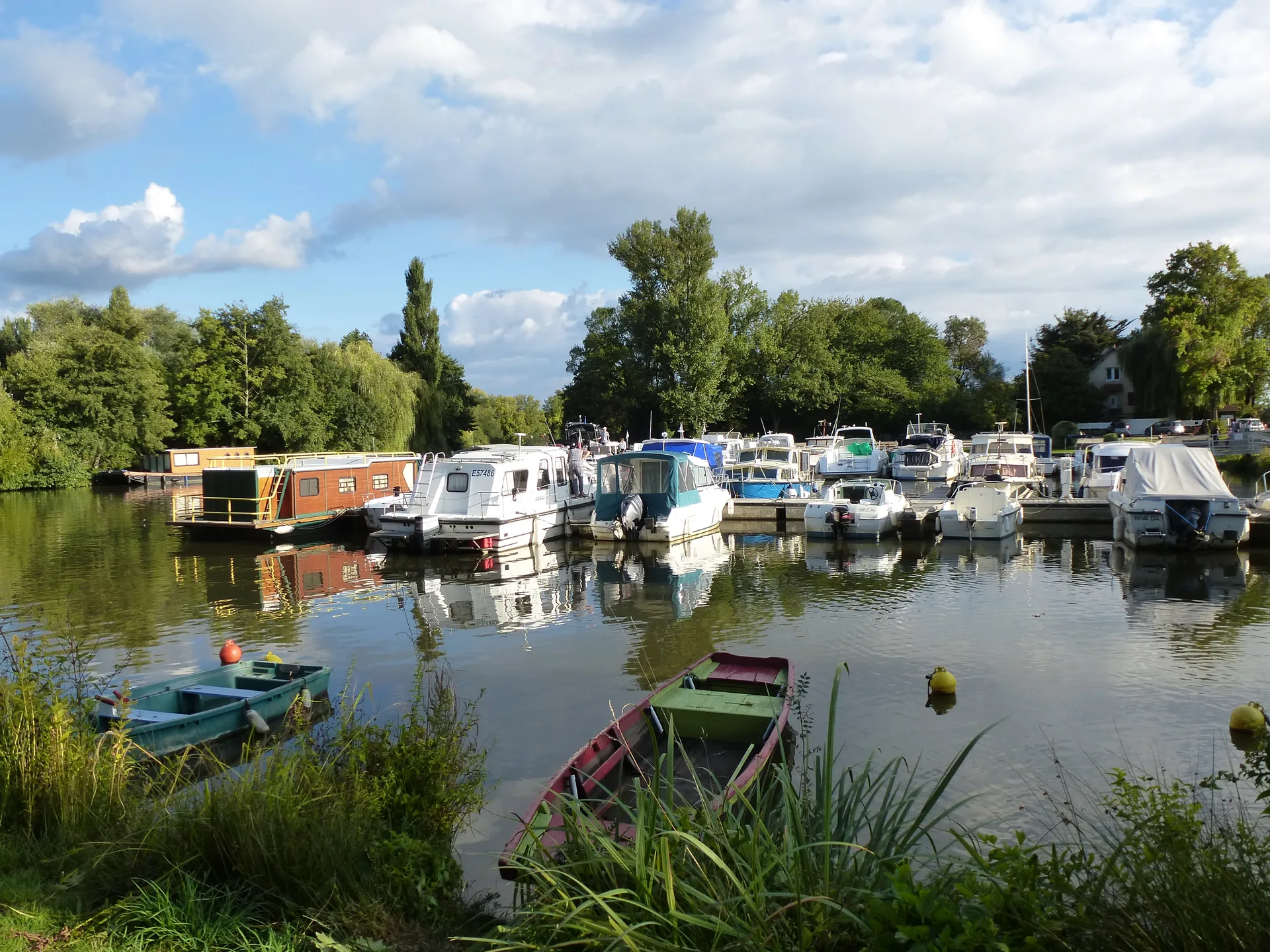 Plan d'eau de Nort sur Erdre à Nort-sur-Erdre — Sur le lac