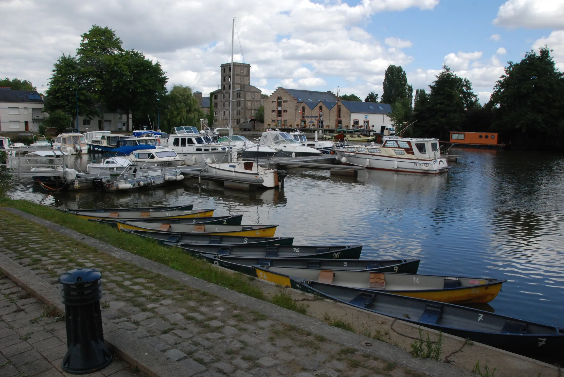 Plan d'eau de Nort sur Erdre à Nort-sur-Erdre — Sur le lac