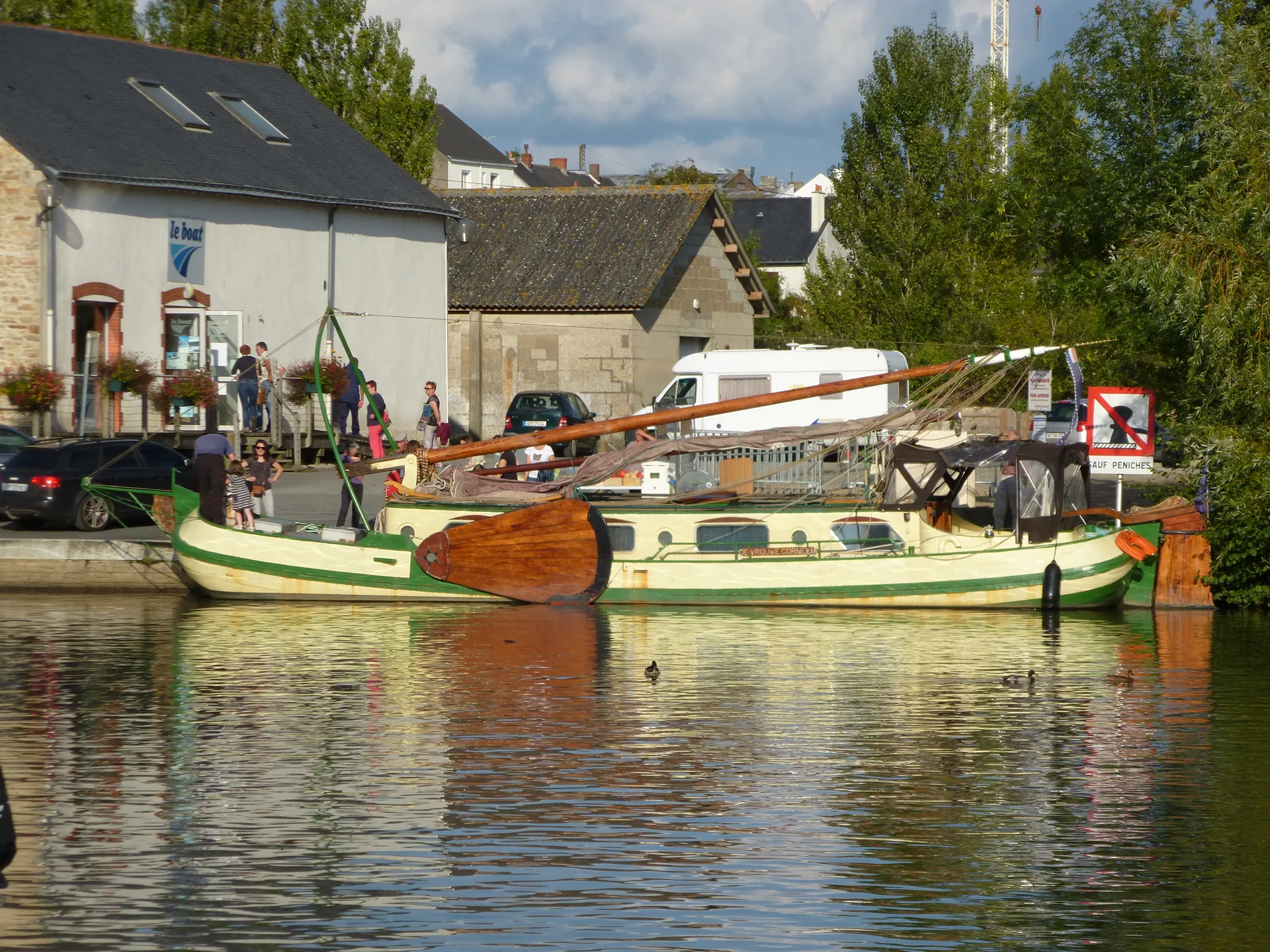 Plan d'eau de Nort sur Erdre à Nort-sur-Erdre — Sur le lac