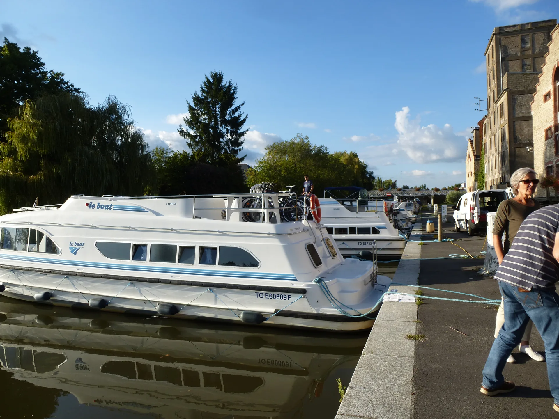 Plan d'eau de Nort sur Erdre à Nort-sur-Erdre — Sur le lac