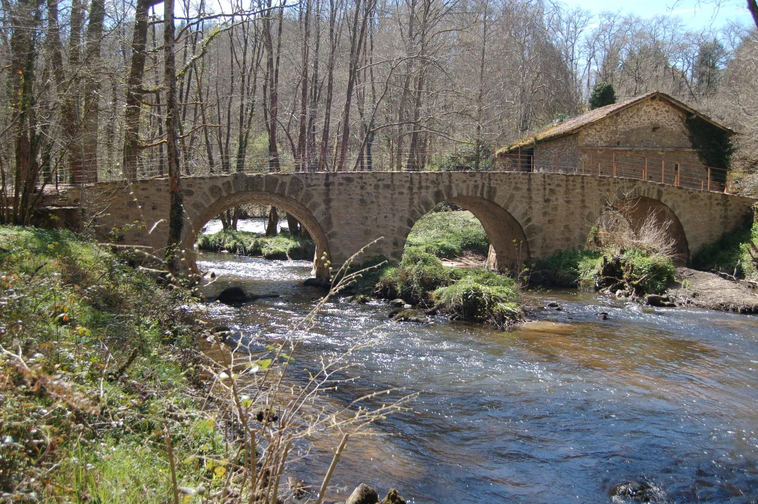 Plan d'eau de Saint Auvent La Pouge à Saint-Auvent — À 1,4 km du lac