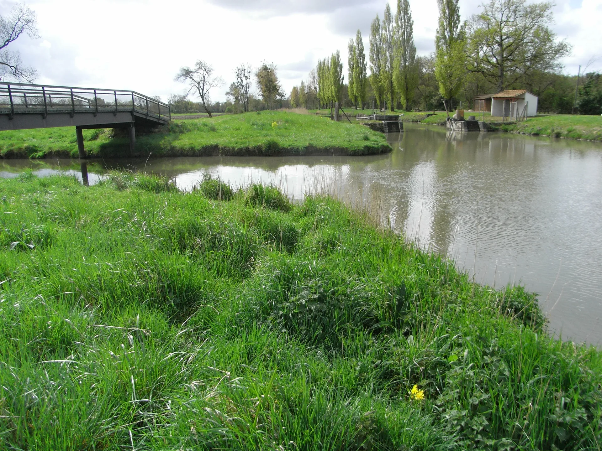Plan d'eau de Triray à Trizay — À 1,2 km du lac