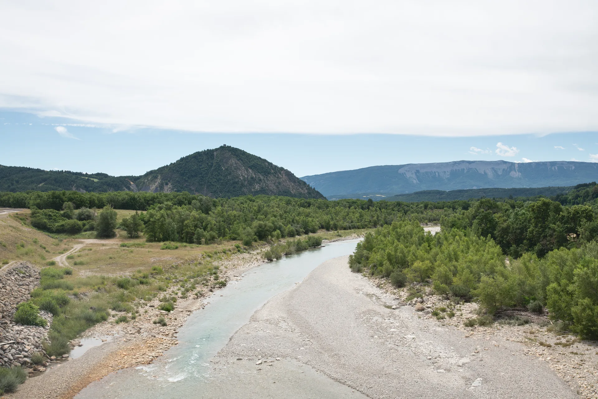 Plan d'eau du Riou à Garde-Colombe — À 4,5 km du lac