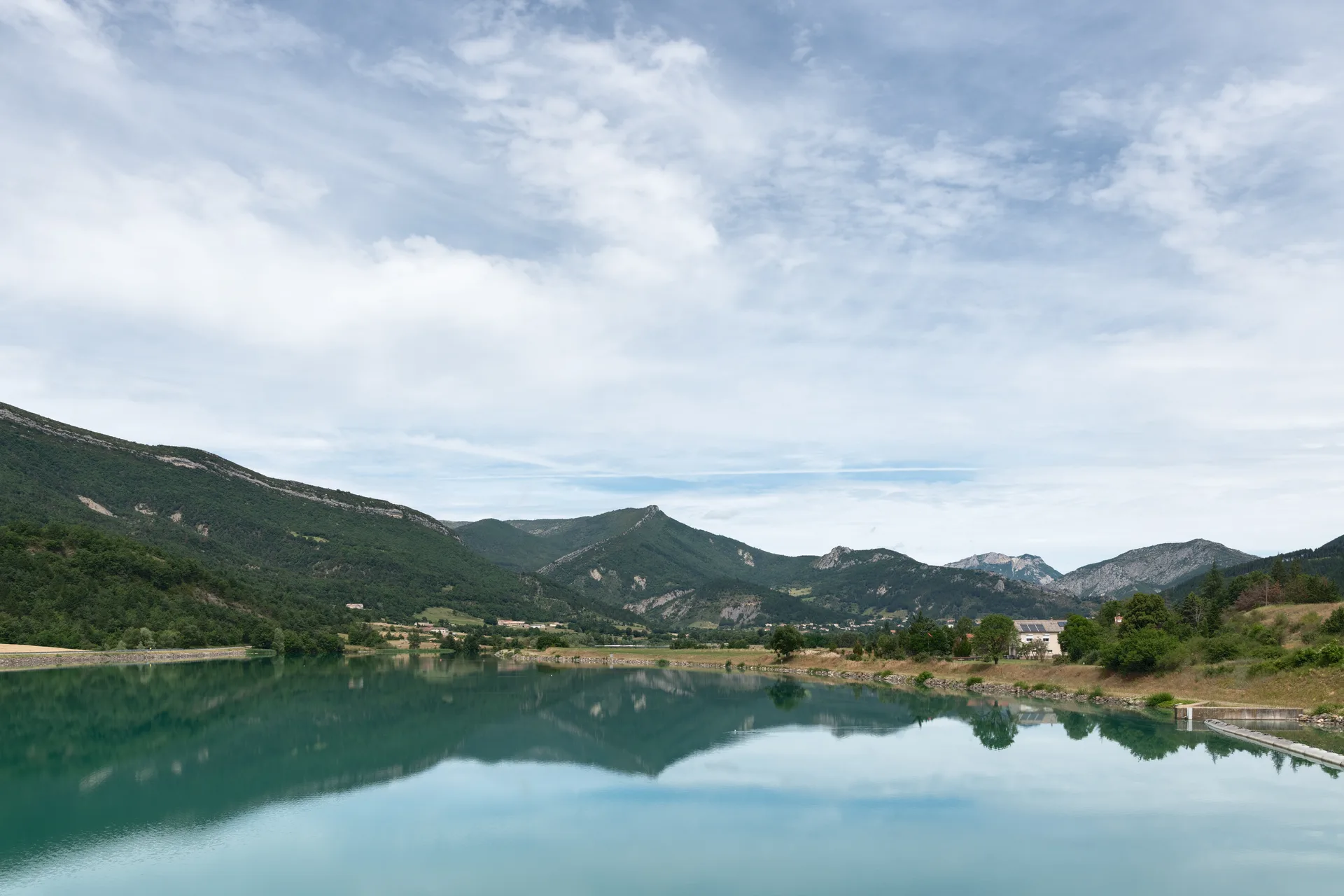 Plan d'eau du Riou à Garde-Colombe — À 4,5 km du lac