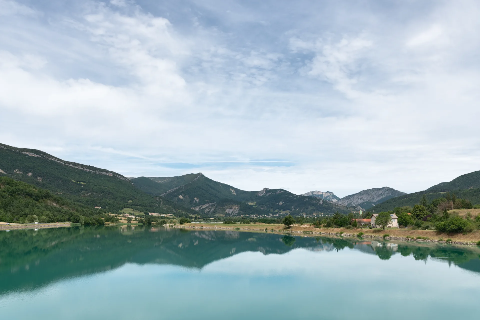Plan d'eau du Riou à Garde-Colombe — À 4,5 km du lac