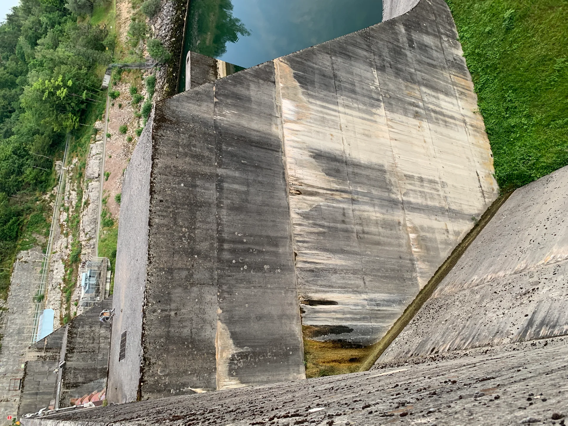 Retenue de Coiselet à Samognat — Sur le lac