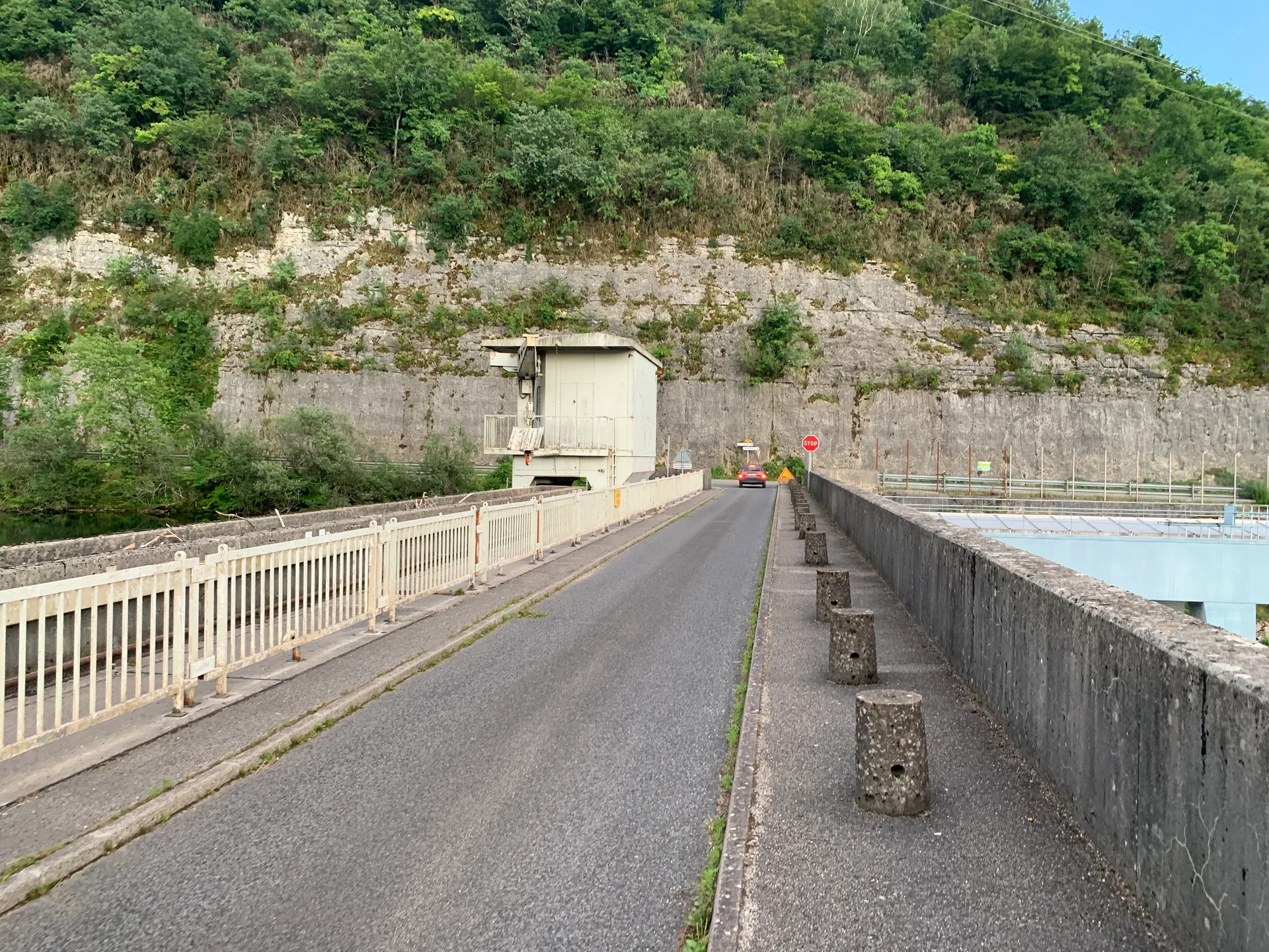 Retenue de Coiselet à Samognat — Sur le lac
