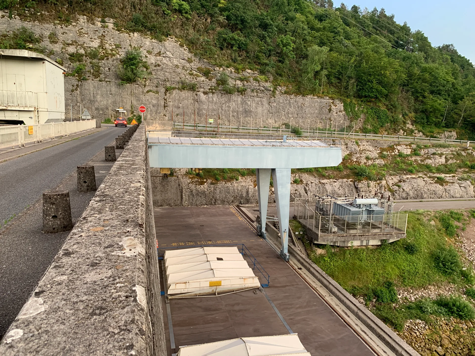 Retenue de Coiselet à Samognat — Sur le lac
