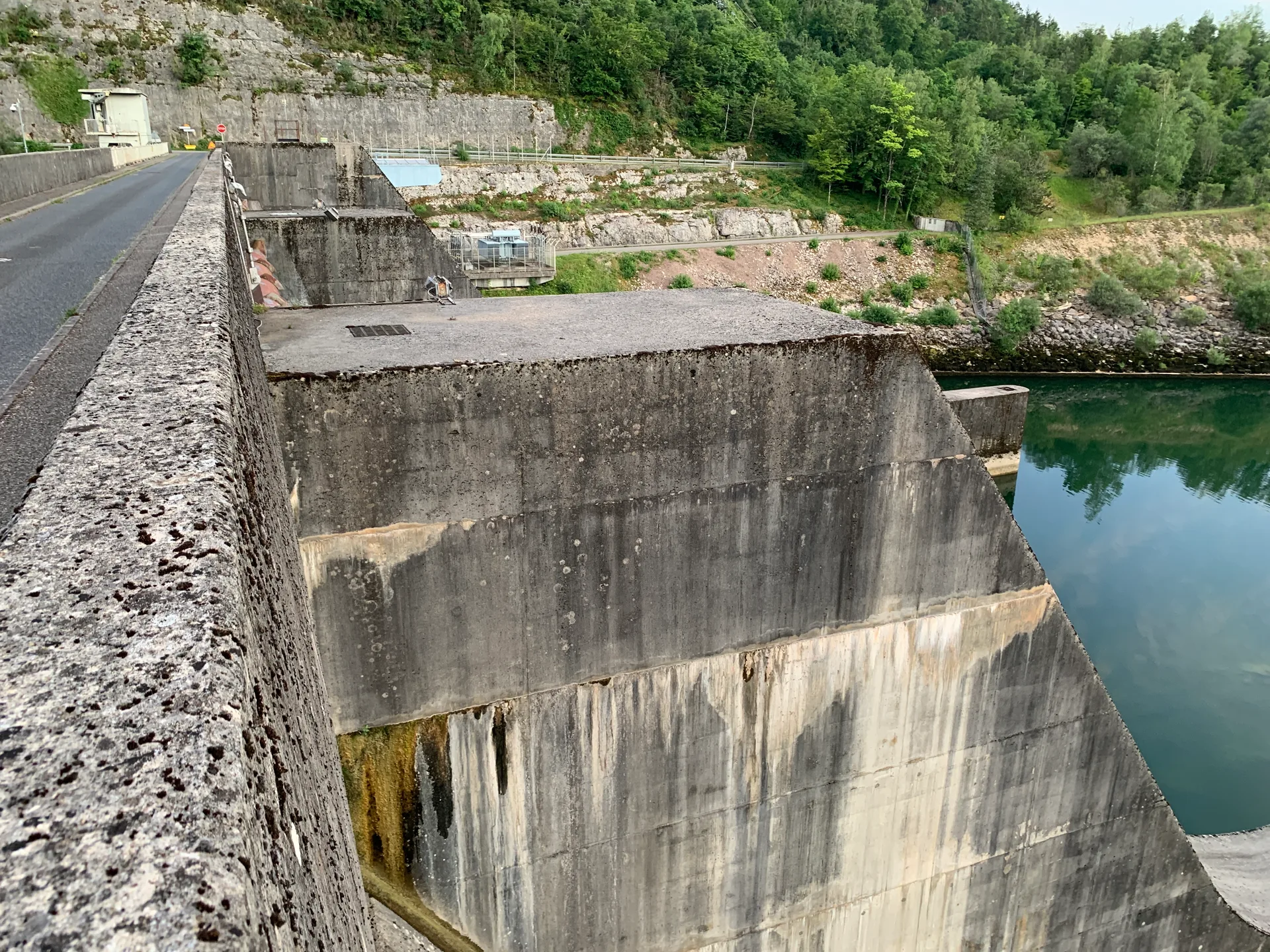 Retenue de Coiselet à Samognat — Sur le lac