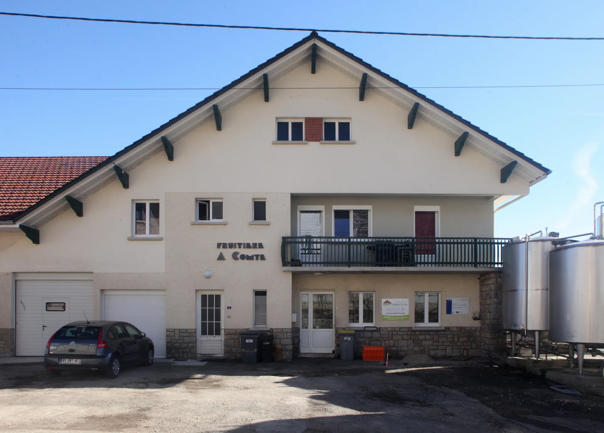 Retenue de La Goule à Charmauvillers — À 1,7 km du lac