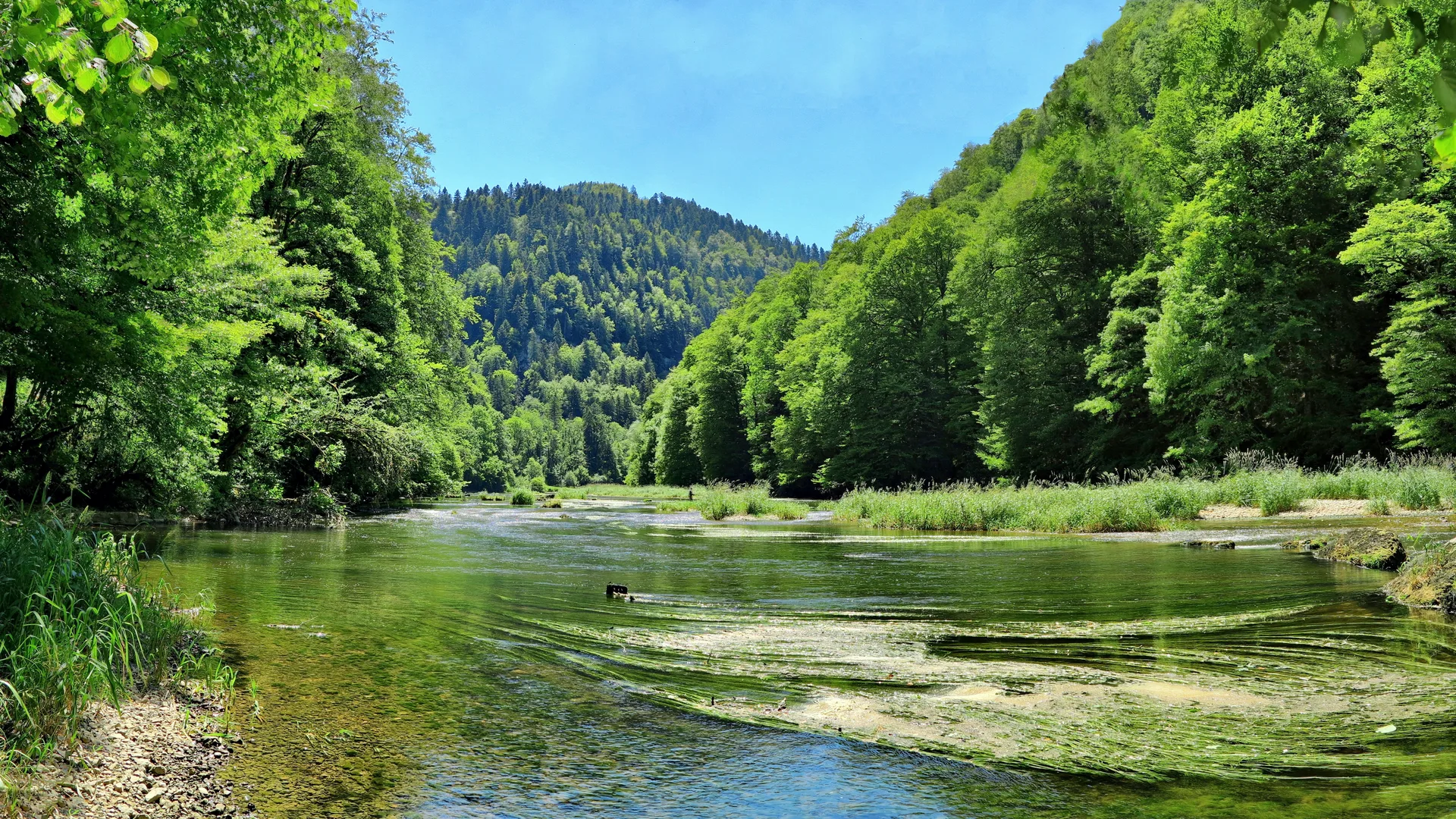 Retenue de La Goule à Charmauvillers — À 1,8 km du lac