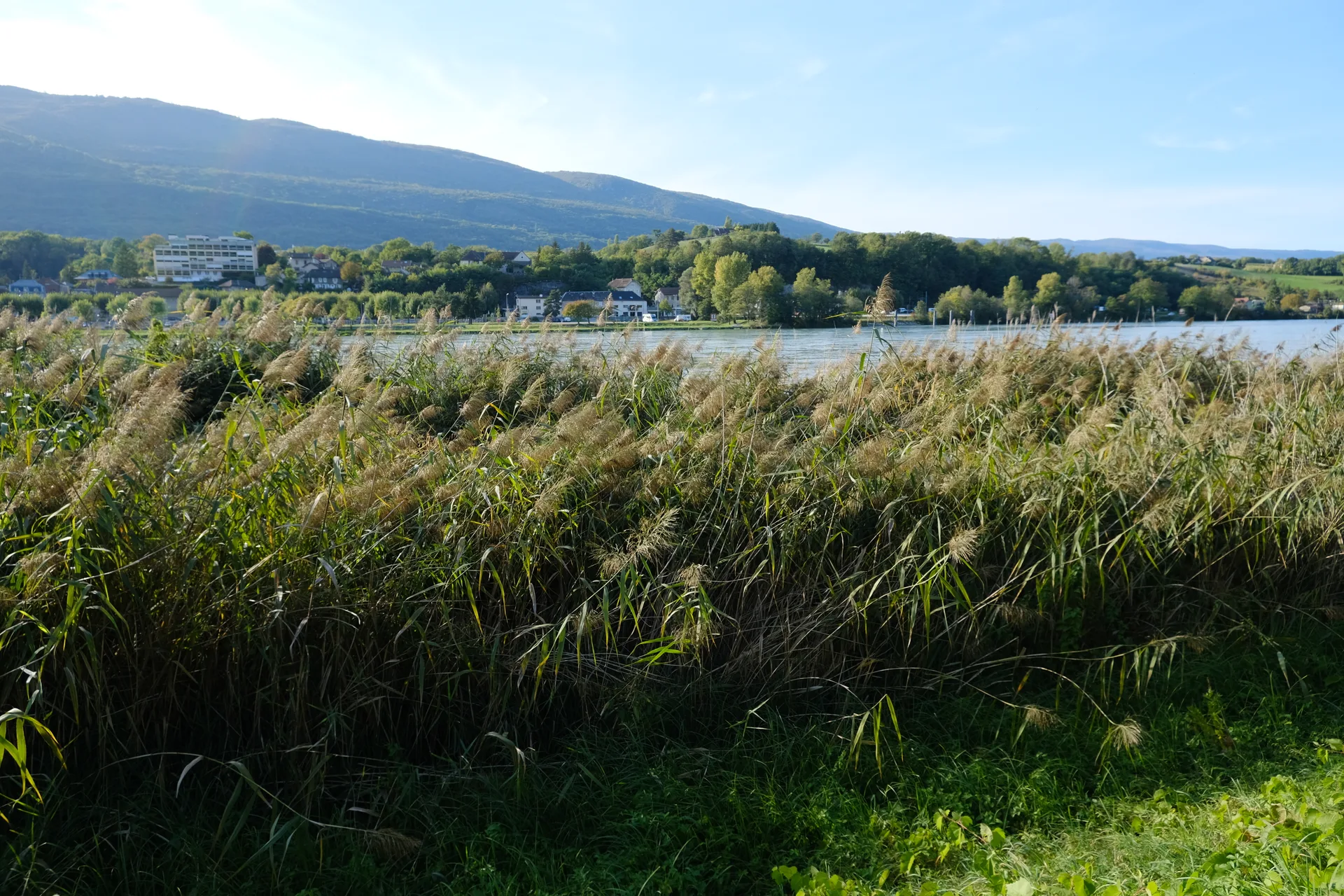 Retenue de Seyssel à Seyssel — À 1,1 km du lac