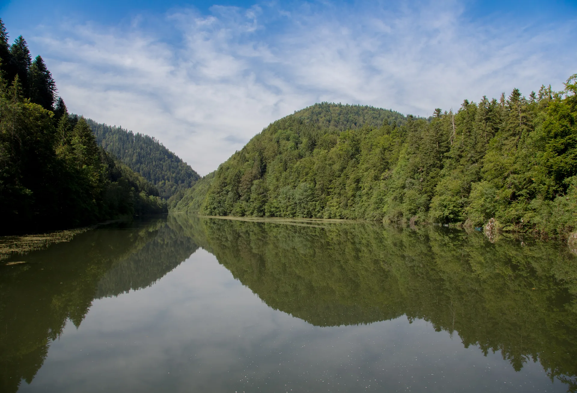 Retenue Refrain à Fournet-Blancheroche — Sur le lac