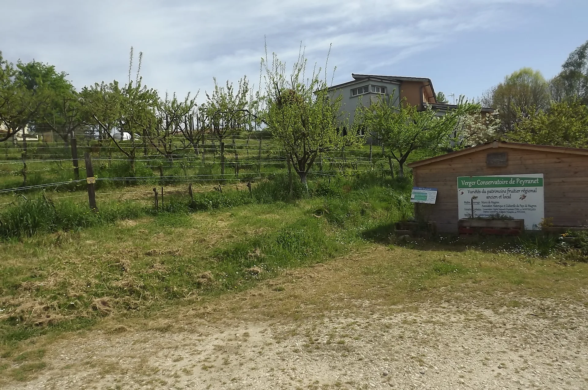 Site de la Saucille à Mugron — À 1,4 km du lac